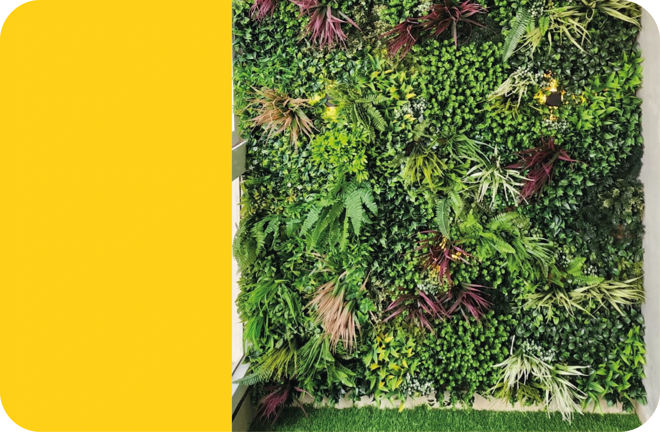 montaje césped artificial